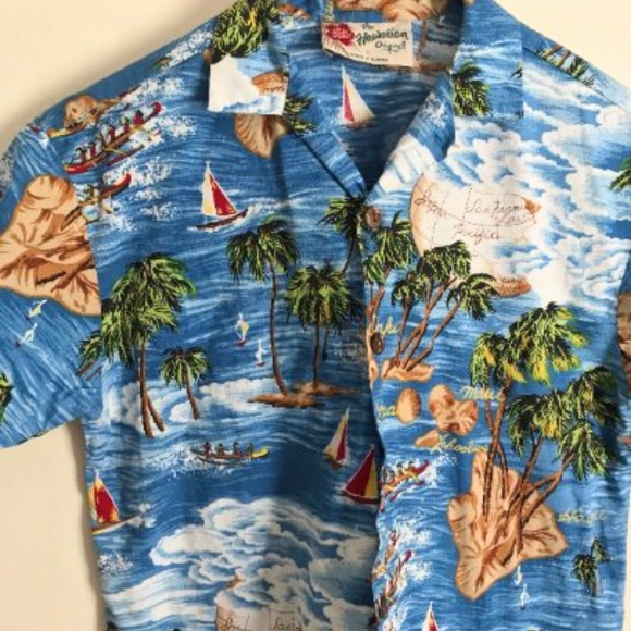 Children's Vintage 90’s Hilo Hattie Tropical Hawai - Picture 3 of 4